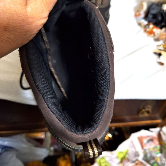 Danner Men's Workboots Vibrum Soles Leather Safety Toe Durable As-Is Size 16 - Picture 8 of 11